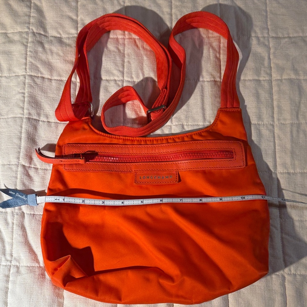 Longchamp Fiery Orange Crossbody Bag
